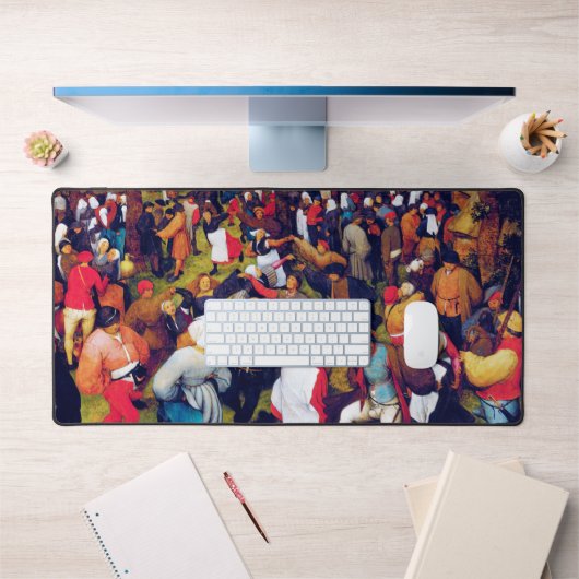 Der Hochzeitstanz, Pieter Bruegel Schreibtischunterlage (Büro 1)