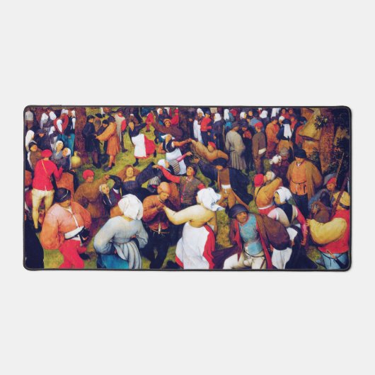 Der Hochzeitstanz, Pieter Bruegel Schreibtischunterlage (Vorderseite)