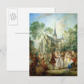 Der Hochzeitstanz Postkarte (Vorne/Hinten)