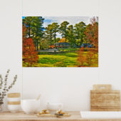 Der Hof auf dem Bauernhof (Teil zwei) Poster (Küche)