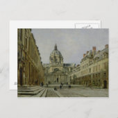 Der Hof der alten Sorbonne, 1886 Postkarte (Vorne/Hinten)