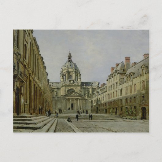 Der Hof der alten Sorbonne, 1886 Postkarte (Vorderseite)