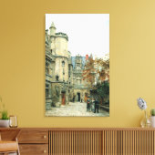 Der Hof des Museums von Cluny, c.1878-80 Leinwanddruck (Insitu (Wohnzimmer))