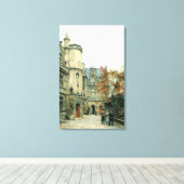 Der Hof des Museums von Cluny, c.1878-80 Leinwanddruck (Insitu (Holzboden))