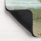 Der Hof (Öl auf Leinwand) Mousepad (Ecke)