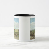 Der Hof (Öl auf Leinwand) Tasse (Zentrum)