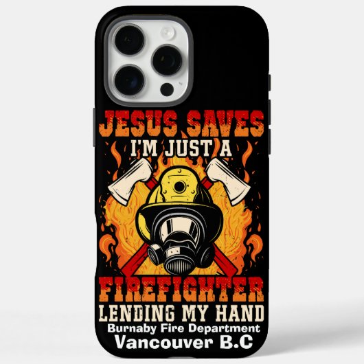 Der hoffnungsvolle Ruf des Feuerwehrmanns zum Hand Case-Mate iPhone Hülle (Rückseite)