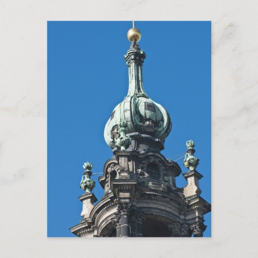 Der Hofkirche Dresden Postkarte (Vorderseite)