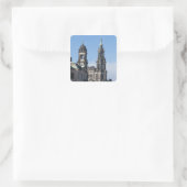 Der Hofkirche Dresden Quadratischer Aufkleber (Tasche)