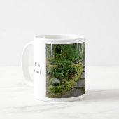 "Der Hoh Regenwald-" Kaffee-Tasse Kaffeetasse (Vorderseite Links)
