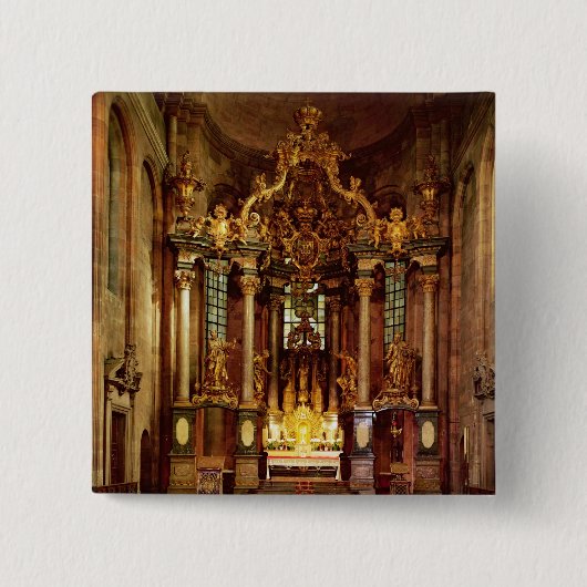 Der hohe Altar im Ostchor Button (Vorderseite)