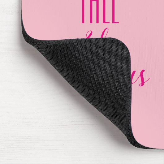 Der hohe Stand u. ist fabelhafter Flamingo Mousepad (Ecke)