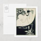 Der Höhepunkt, Abbildung von "Salome" von Oscar Wi Postkarte (Vorne/Hinten)