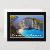 Der Höhepunkt der Götter - Zakynthos enthüllt Postkarte (Vorne/Hinten)