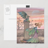 Der Höhepunkt der Kulturdrache Postkarte (Vorne/Hinten)