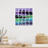 Der Höhepunkt der Tischdecke Gottes, II Poster (Küche)