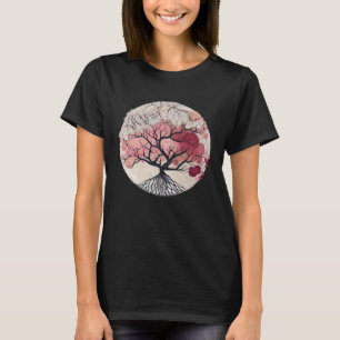 Der Höhepunkt des Frühlings Cherry Blossom Tree of T-Shirt