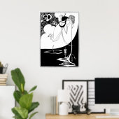 Der Höhepunkt von Aubrey Beardsley Poster (Heimbüro)