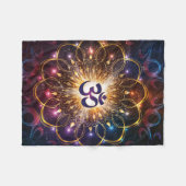 Der höhere Power von OM Fleecedecke (Vorderseite (Horizontal))