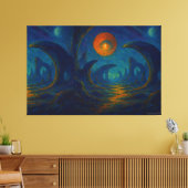 Der Höhlenhimmel Leinwanddruck (Insitu (Wohnzimmer))