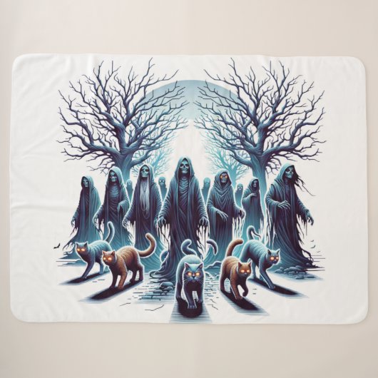 Der Hollow Path - Augen im Nebel Sherpadecke (Vorderseite (Horizontal))