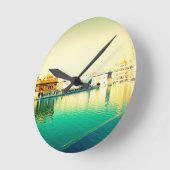 DER HOLY GOLDEN TEMPLE AMRISTAR PUNJAB RUNDE WANDUHR (Winkel)