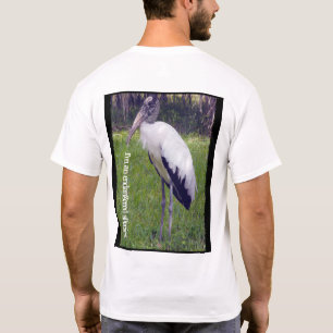 Der hölzerne Storch T-Shirt