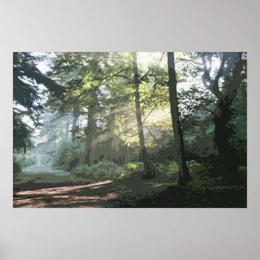 DER HOLZPFAD 4 POSTER (Vorne)