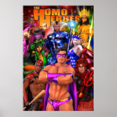 DER HOMO HEROES POSTER (Vorne)