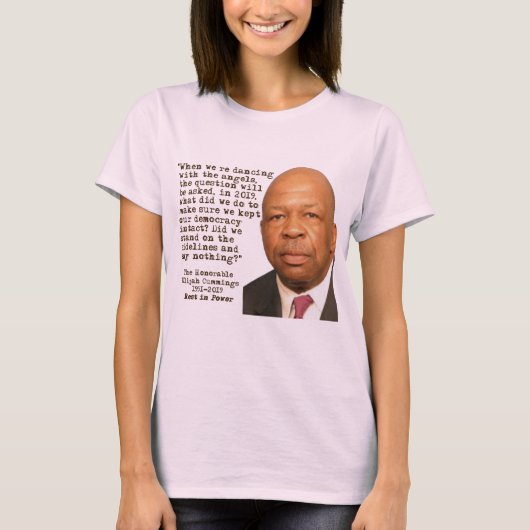 Der Hon.Elijah Cummings T-Shirt (Vorderseite)