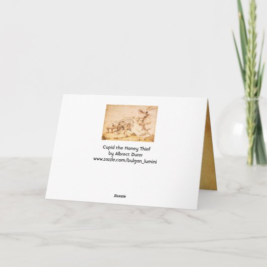 Der Honigdieb Karte (Rückseite)