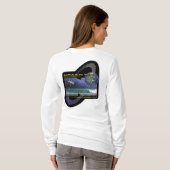 Der Hoodie der Frauen T-Shirt (Schwarz voll)