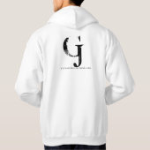 Der Hoodie der Männer (Rückseite)