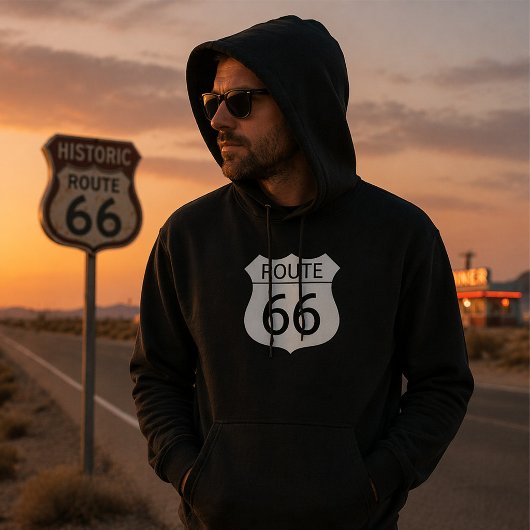 Der Hoodie der Männer des Weg-66