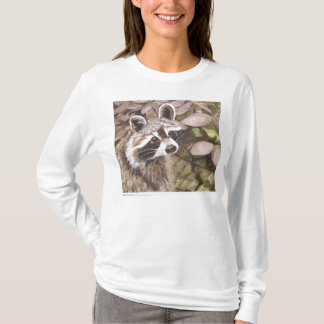 Der Hoodie der Waschbär-Frauen T-Shirt