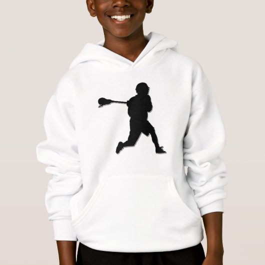 Der Hoodie des Lacrosse-Spieler-Kindes (Vorderseite)