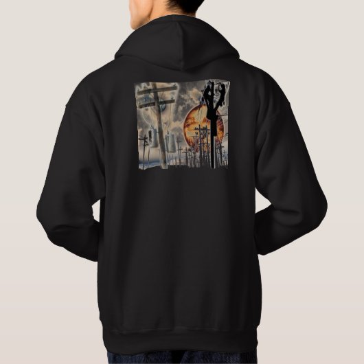 Der Hoodie des Störungssuchers (Rückseite)