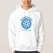 Der Hoodie FriedensAlliance-Männer (Vorderseite)