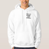 Der HOODIE-SWEATSHIRT der kundenspezifischen Hoodie (Vorderseite)
