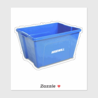 Der Hoodwill Recycle Aufkleber