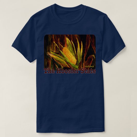 Der Hoosier Staat Indiana T-Shirt (Design vorne)
