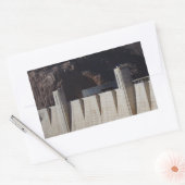 Der Hoover-Damm Rechteckiger Aufkleber (Umschlag)