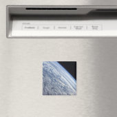 Der Horizont der Erde gegen die Schwärze des Weltr Magnet (In Situ (Geschirrspüler))