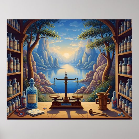 Der Horizont des Alchemisten Poster (Vorne)