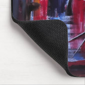 Der Horizont des Samurai Gemälde von Alfred Fox Mousepad (Ecke)