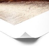 Der Horizont Fotodruck (Ecke)