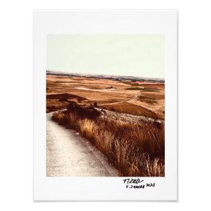 Der Horizont Fotodruck