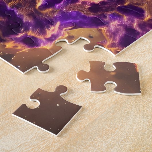 Der Horizont kosmischer Ereignisse öffnet sich zu  Puzzle (Seite)