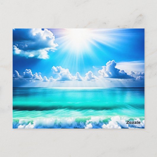 Der Horizont Postkarte (Rückseite)