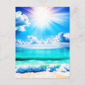 Der Horizont Postkarte (Vorderseite)